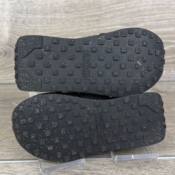 Nike Waffle Trainer 2 Toddler Boy Sz 8 Black Silver Green Low Lace Up Sneakers - Picture 8 of 10